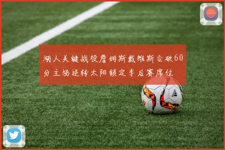 湖人关键战役詹姆斯戴维斯合砍60分主场逆转太阳锁定季后赛席位
